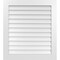Ekena Millwork Vertical Surface Mount PVC Gable Vent: Non-Functional, w/3-1/2"W x 1"H, Standard Frame, 34"W x 38"H GVPVE34X3801SN - alternate 1